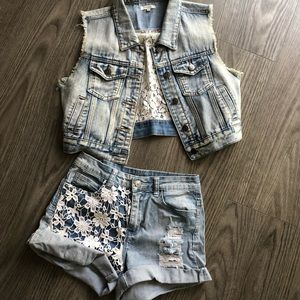Denim vest